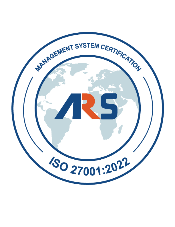 ISO/IEC 27001:2022 badge
